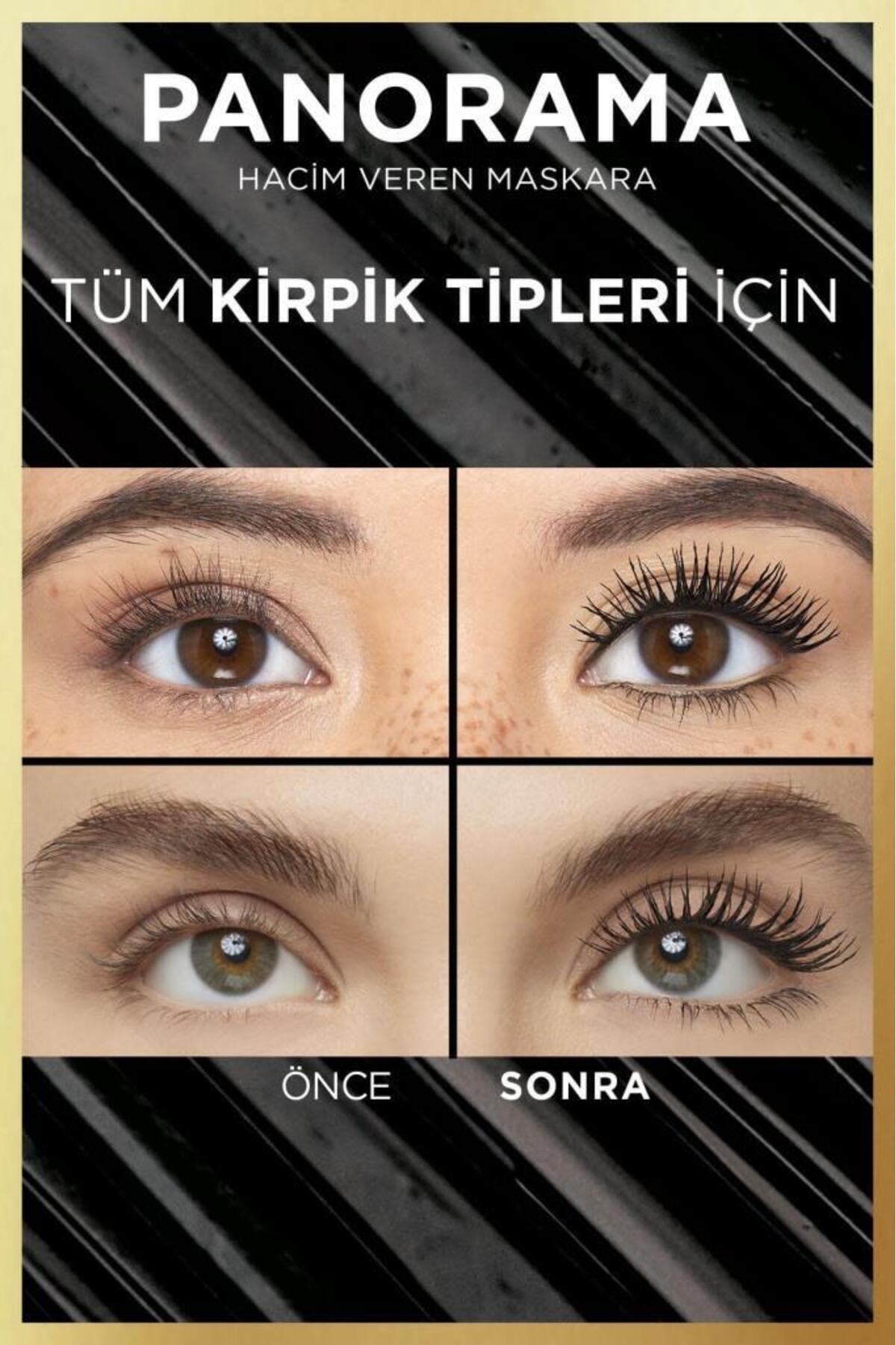 L'Oréal Paris Volumizing Panorama Maskara Siyah 6