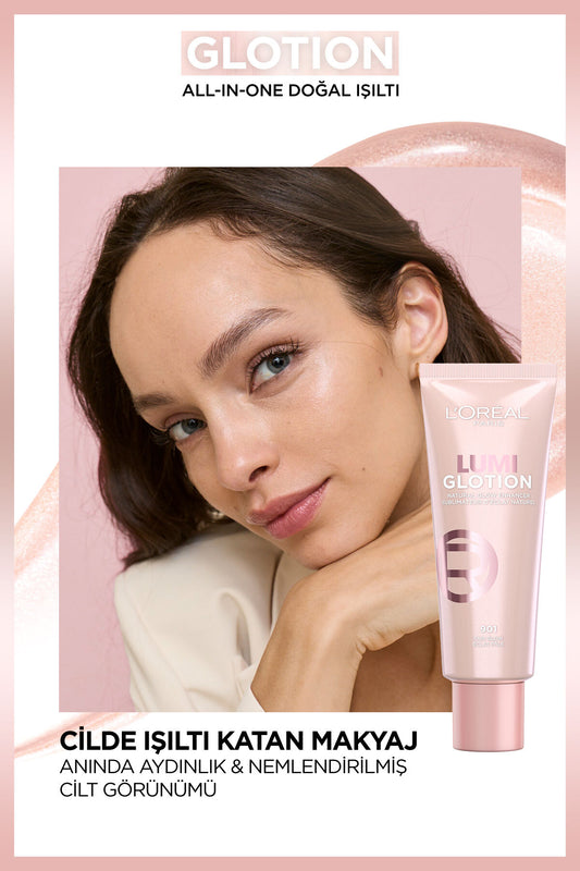 L'Oréal Paris Glotion All-In-One Doğal Işıltı Aydınlatıcı 902 Light Glow 40 ml 2