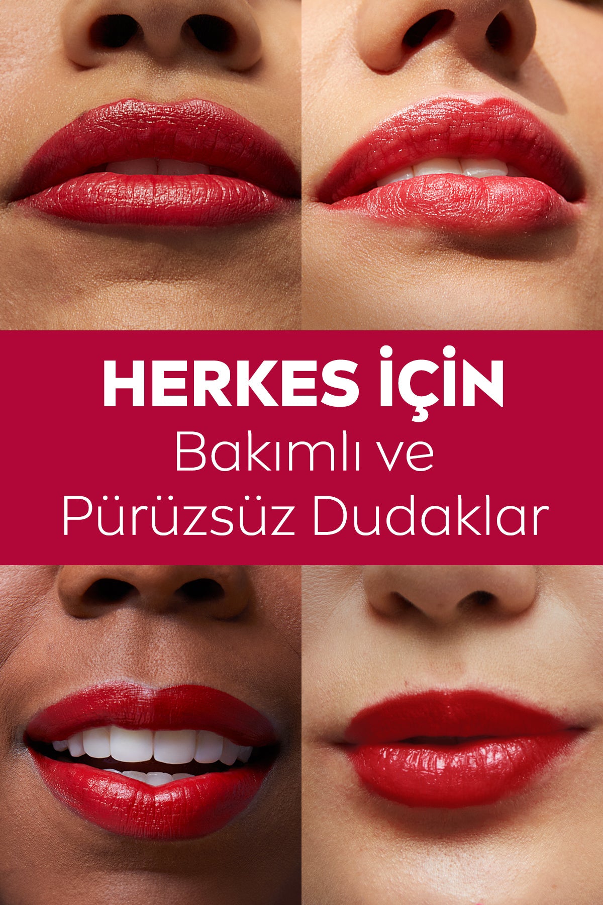 Kırmızı Renkli Nemlendirici Dudak Bakım Kremi 4.8gr, SPF30,Allık Etkisi, Dudak Ve Yanak, E Vitamini 7