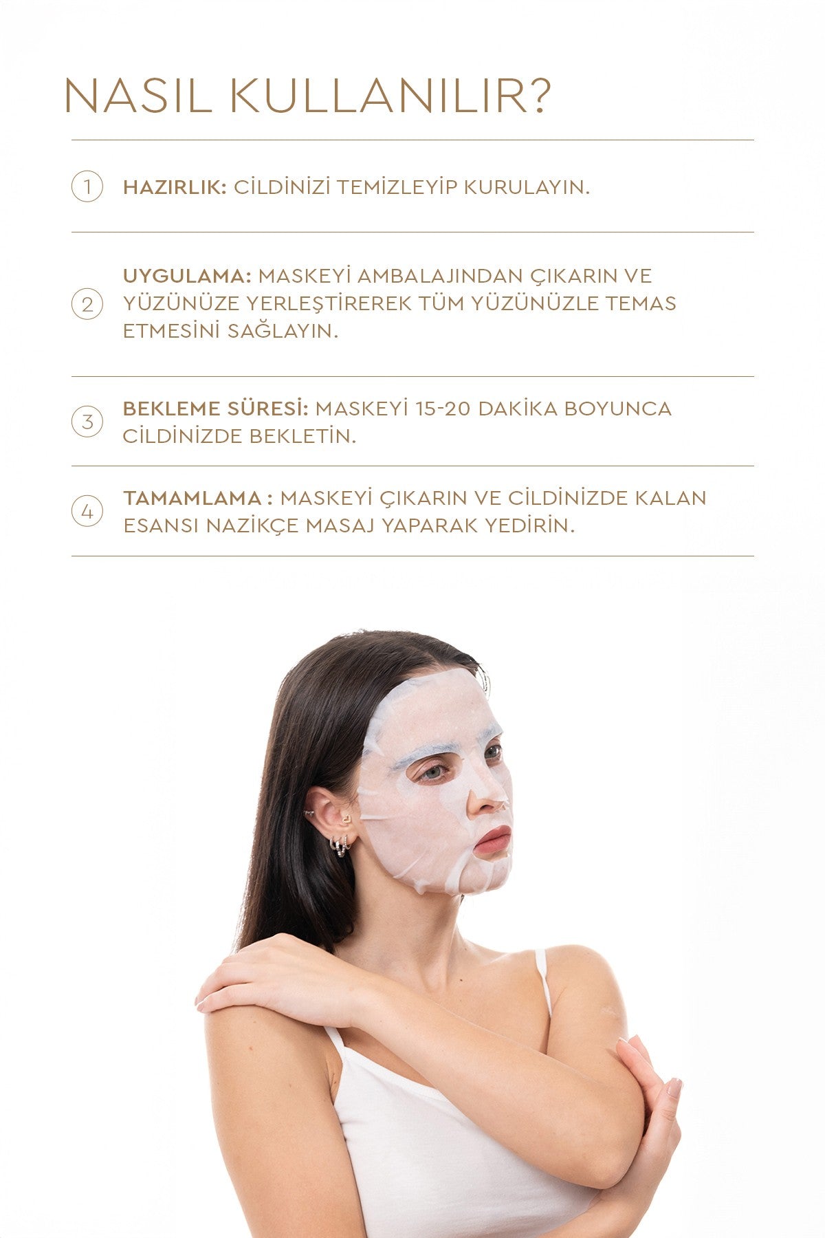 On Rice Extract Mask- Pirinç Özlü Yüz Maskesi