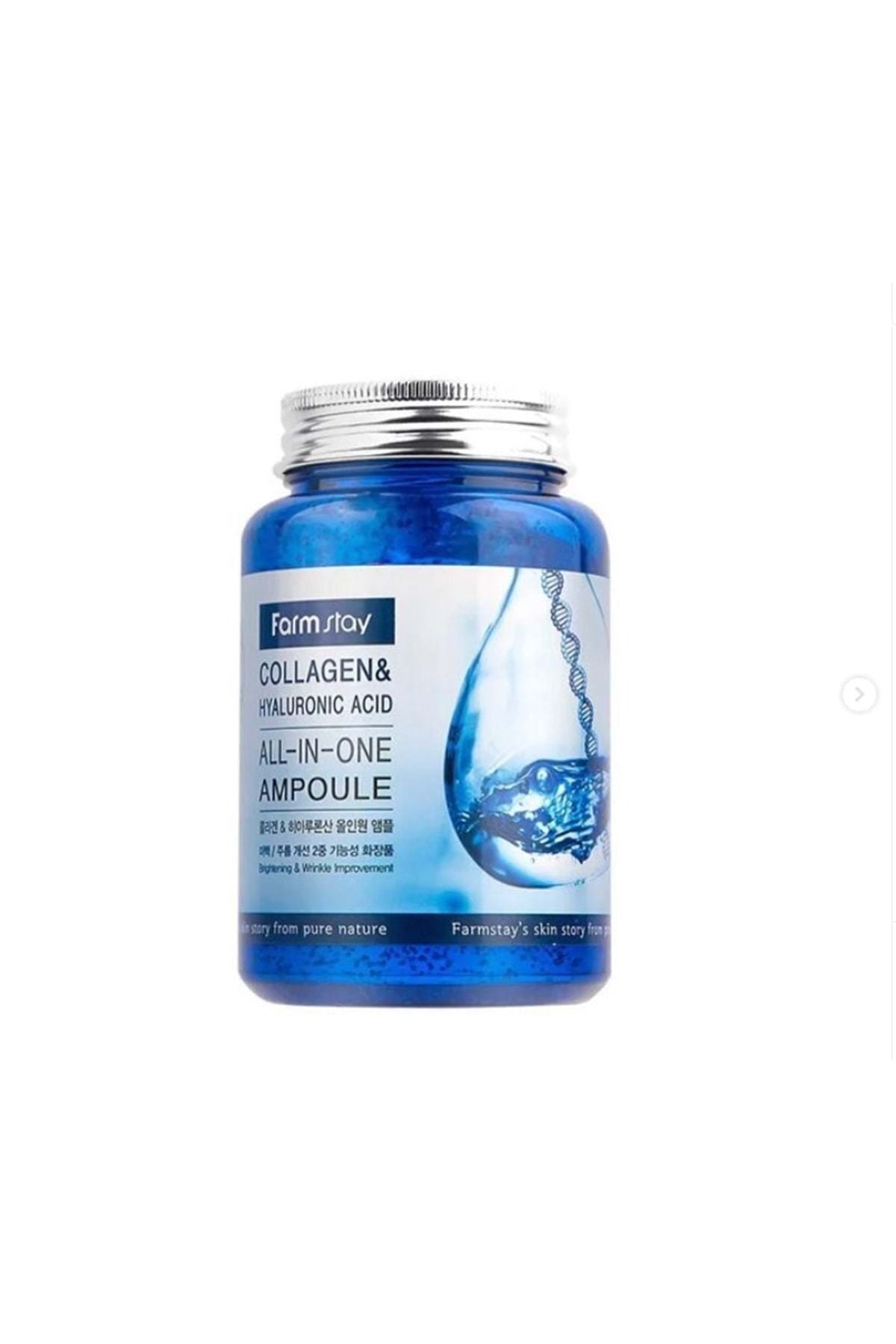 Collagen Hyaluronic Acid All-in-one Ampul Cilt Yenileyici Serum