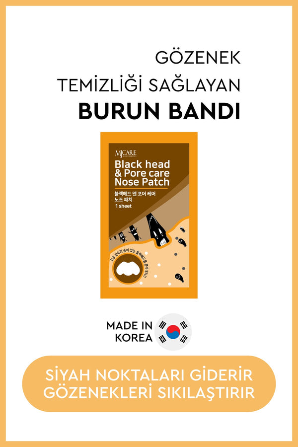 Nose Pack Siyah Nokta Ve Gözenek Bakımı İçin Burun Bandı