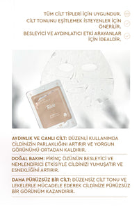 On Rice Extract Mask - Pirinç Özlü Yüz Maskesi 5'li