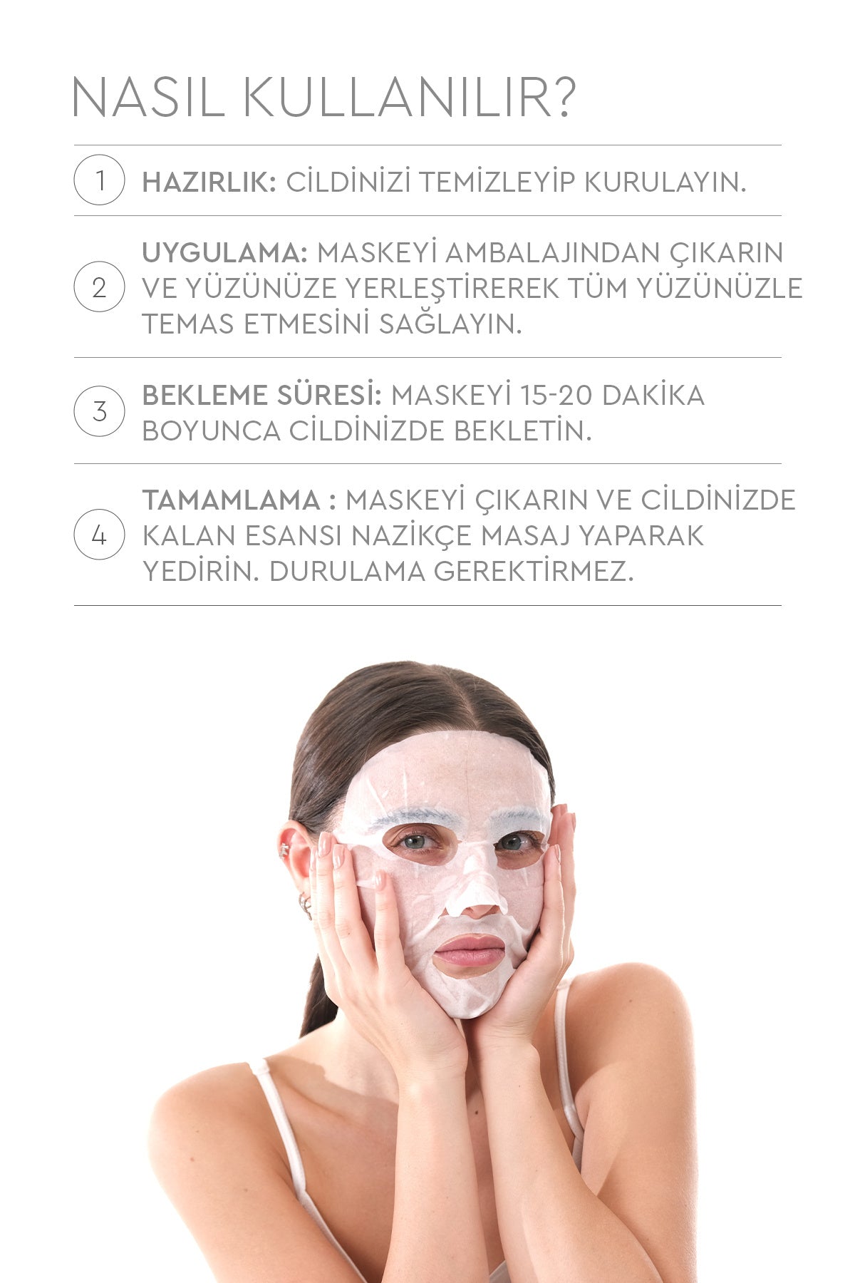 Aloe Vera Özlü Yüz Maskesi 5'li 88092208001605