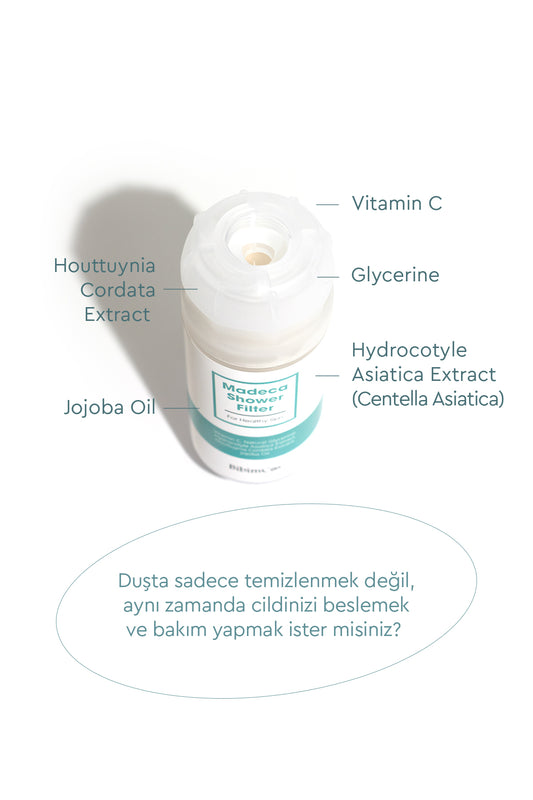 Madeca Shower Filter - Cilt Nemlendirici ve Besleyici Duş Filtresi 3'lü (6 Aylık Paket) 2