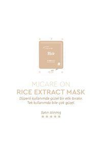 On Rice Extract Mask - Pirinç Özlü Yüz Maskesi 10'lu