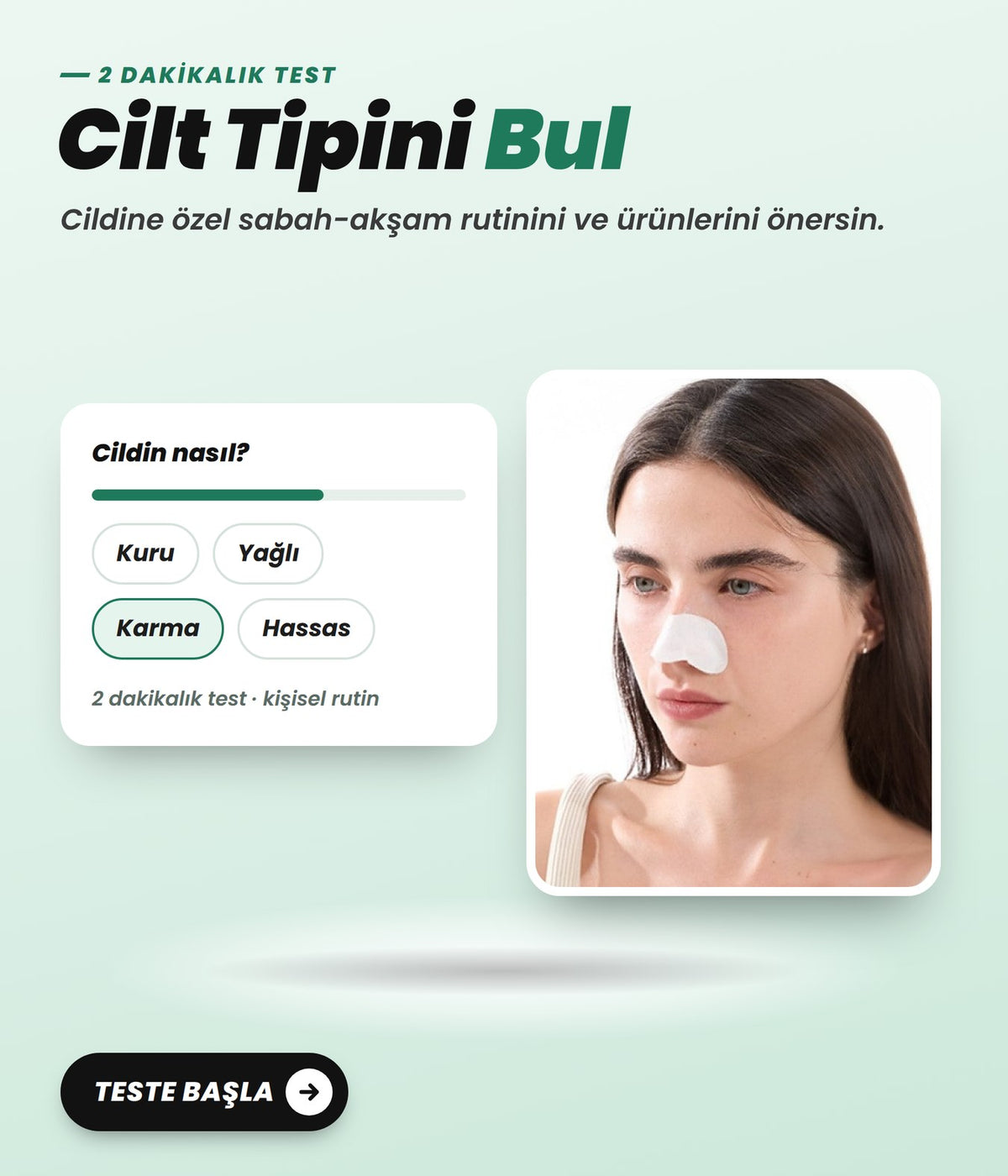 Cilt tipini bul testi