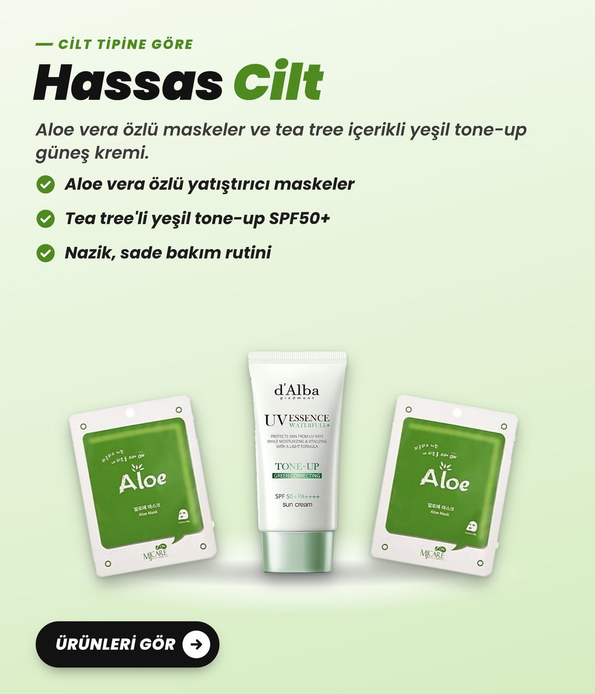 Hassas ciltler için