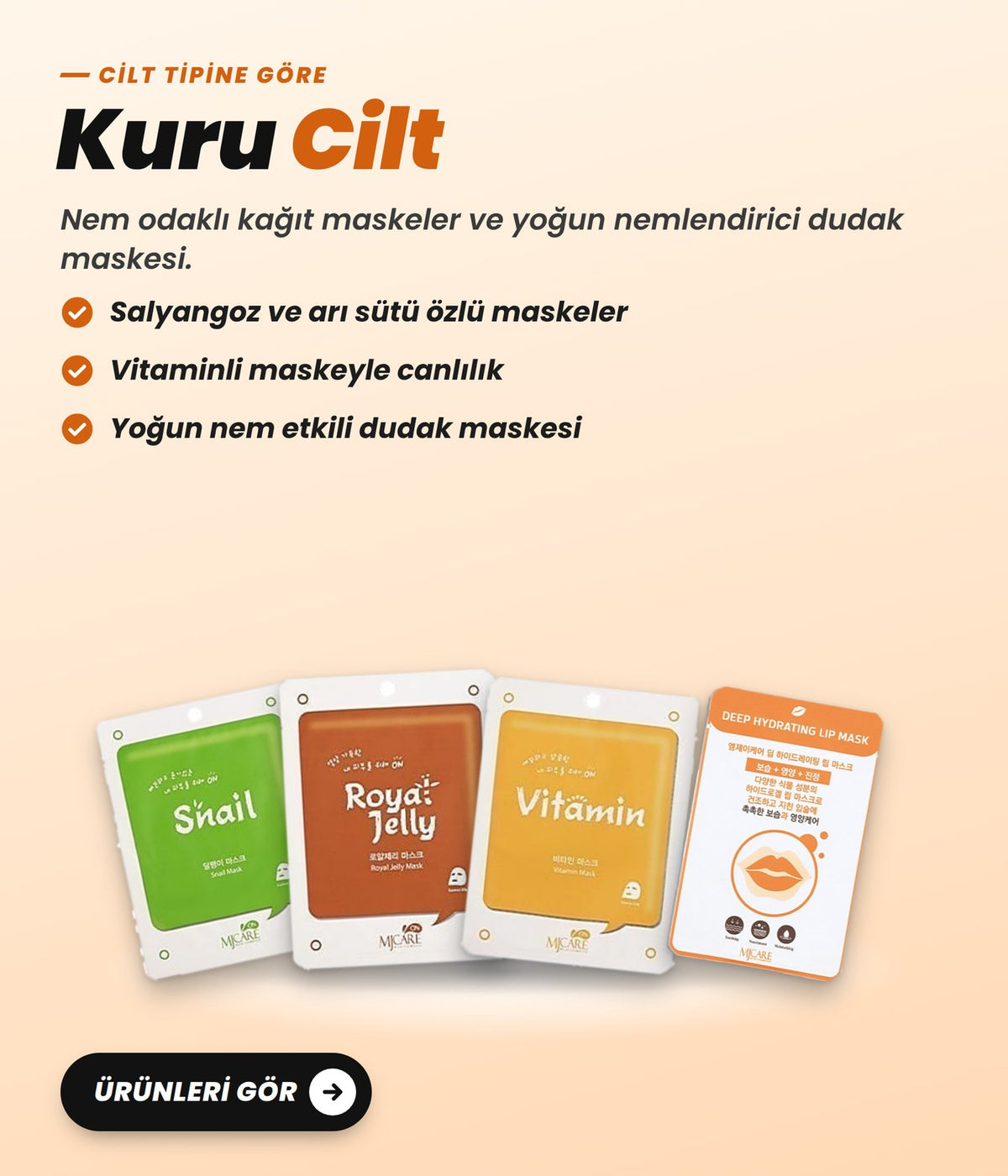 Kuru ciltler için