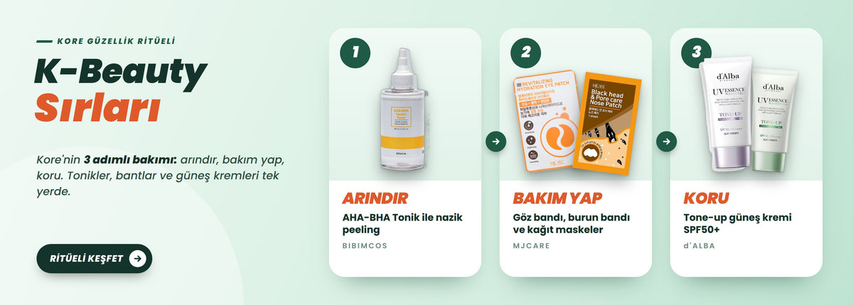 K-Beauty Sırları - 3 adımlı Kore bakımı