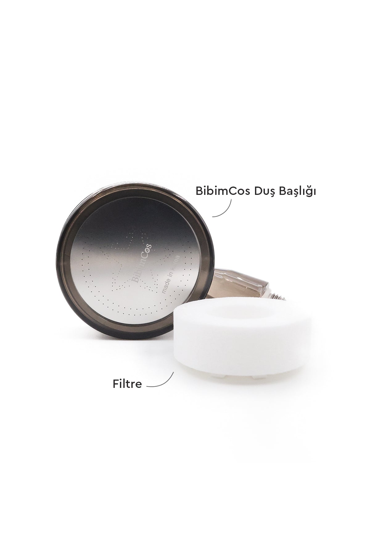 Mini Duş Başlığı + Madeca Duş Filtresi