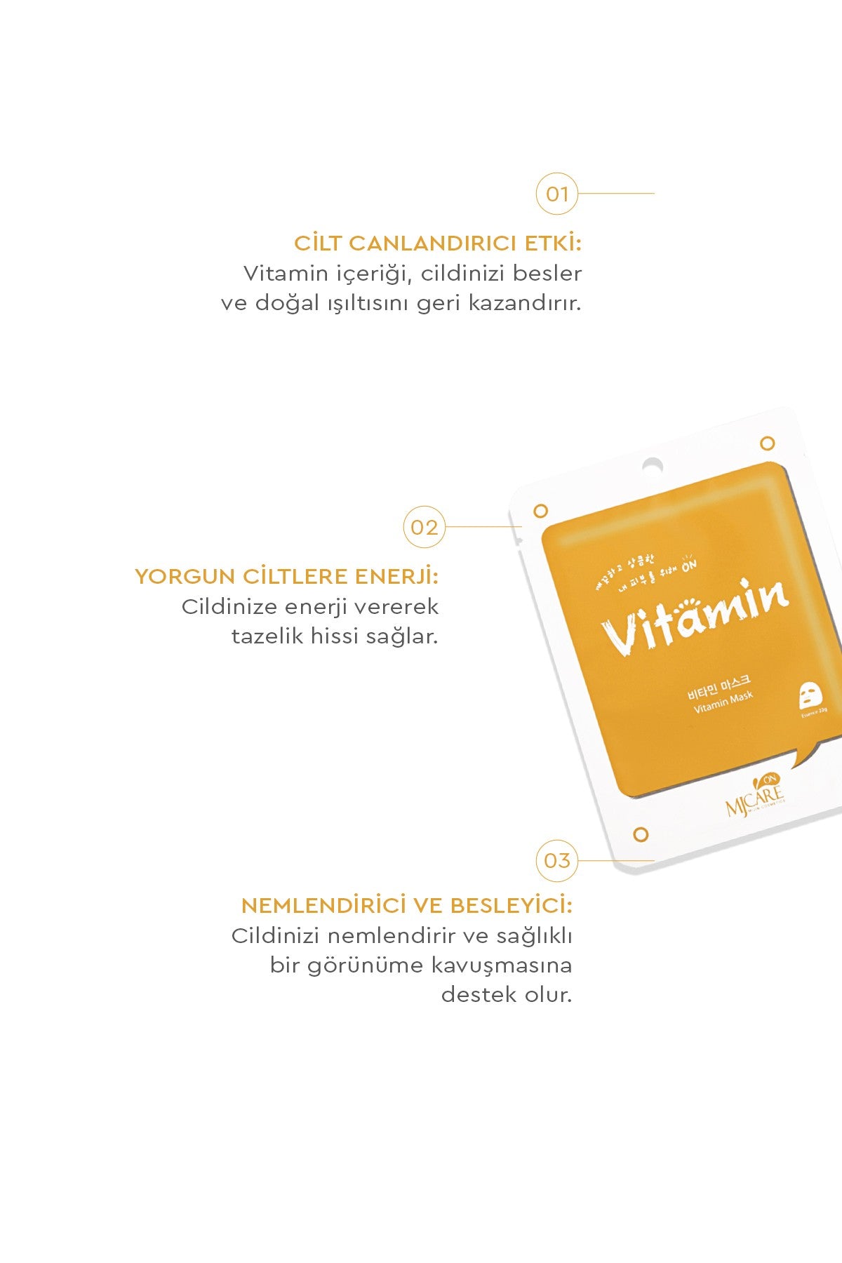 On Vitamin Mask -Vitamin Maskesi