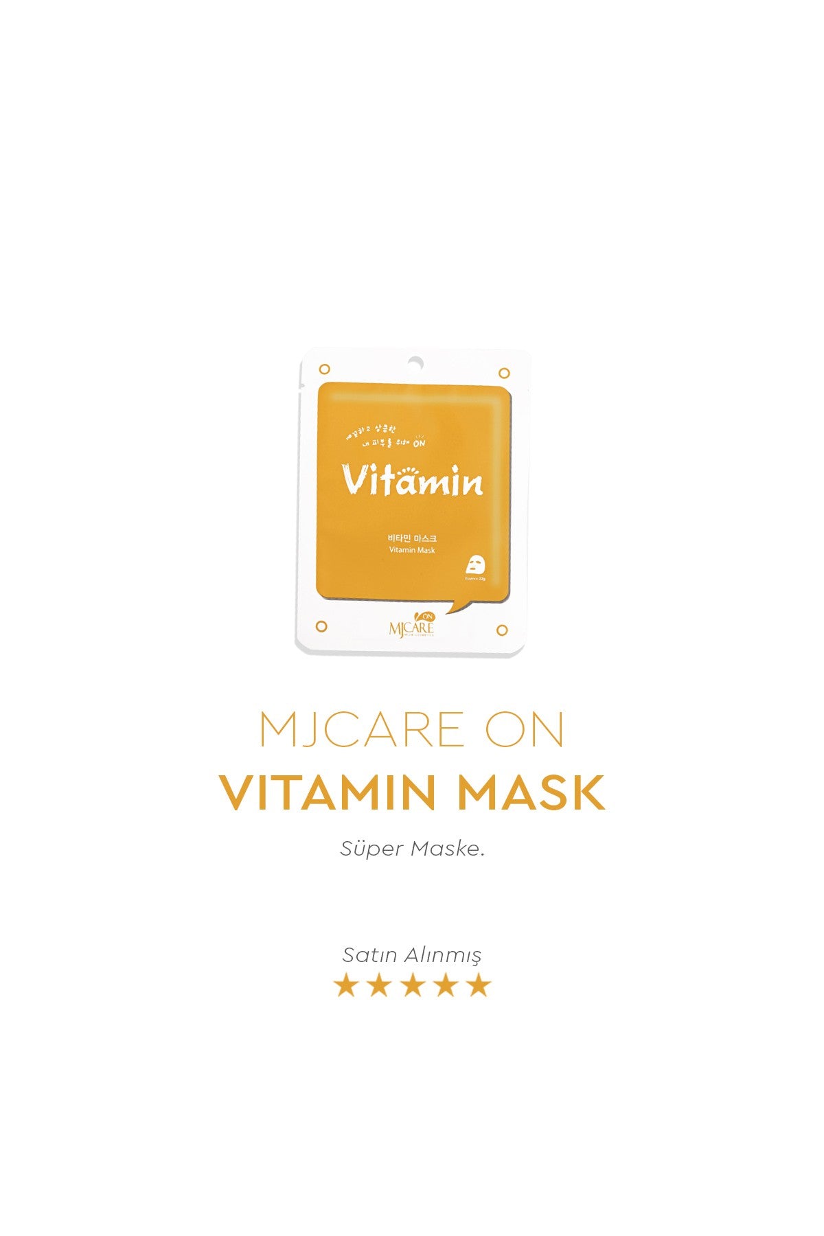 On Vitamin Mask -Vitamin Maskesi