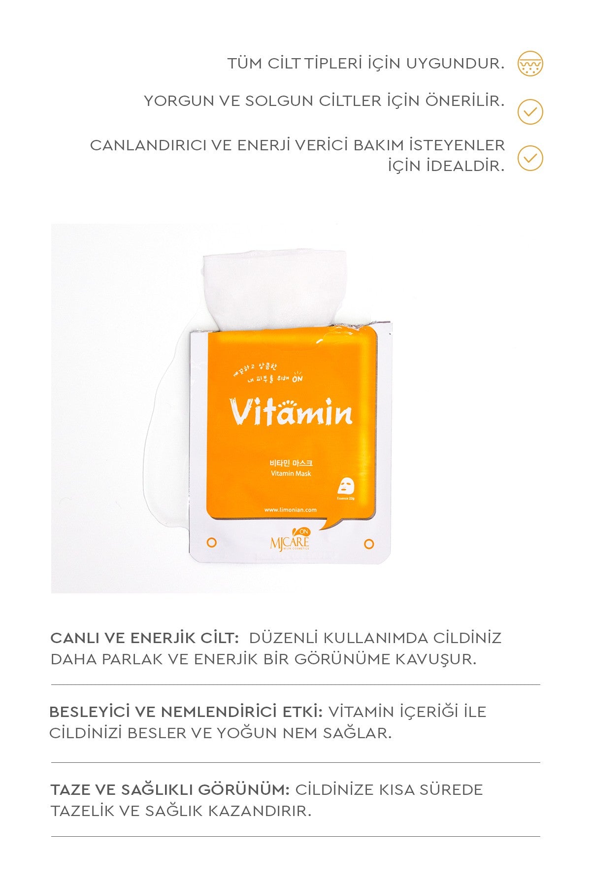 On Vitamin Mask -Vitamin Maskesi