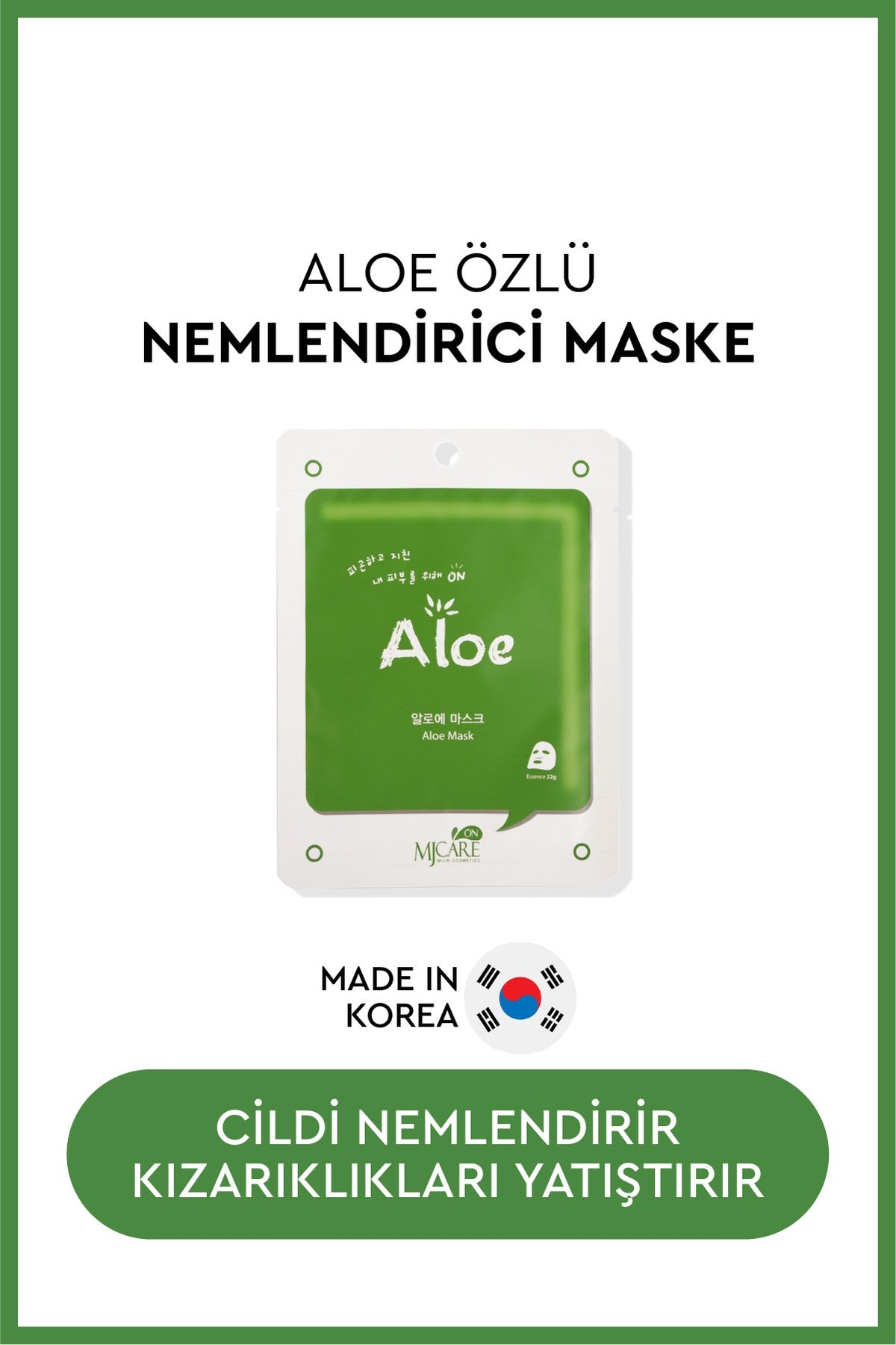 On Aloe Vera Özlü Yüz Maskesi