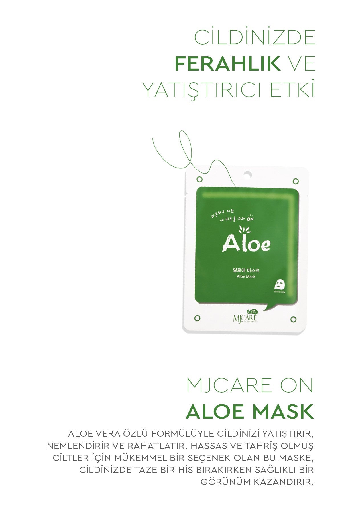 On Aloe Vera Özlü Yüz Maskesi
