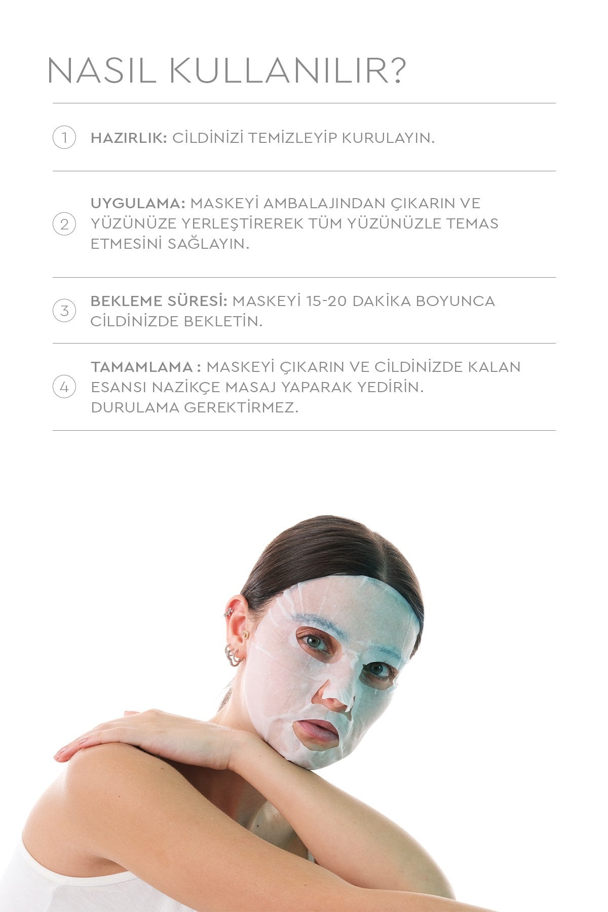 On Pomegranate Mask - Nar Özlü Yüz Maskesi