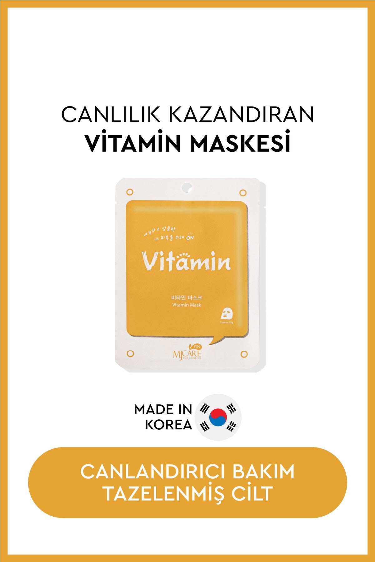 On Vitamin Mask -Vitamin Maskesi