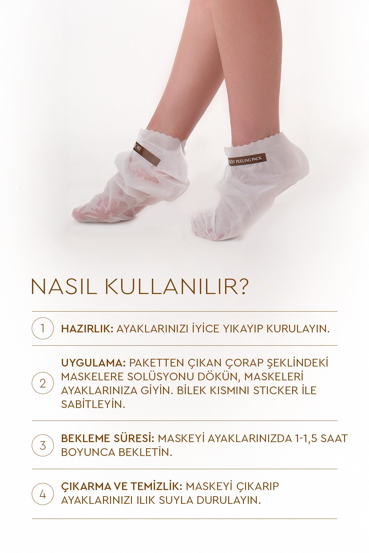 Peeling Set 4'lü - Baştan Aşağı Yenileyici ve Arındırıcı Peeling Maske Paketi