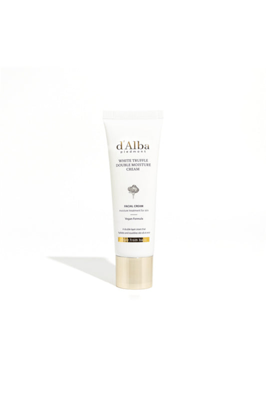 D'alba White Truffle Double Moisture Cream 60ml - Yoğun Nemlendirici 2li Serum-