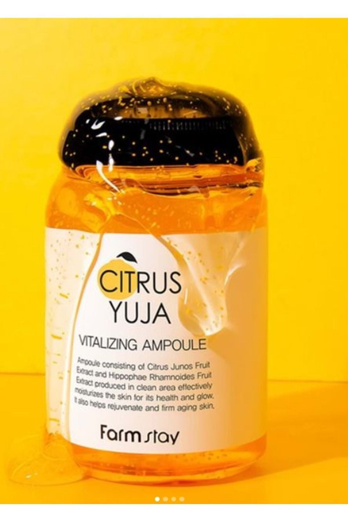 Farm Stay Citrus Yuja Vitalizing Ampoule 250 ml C Vitamini Içeren Ampul