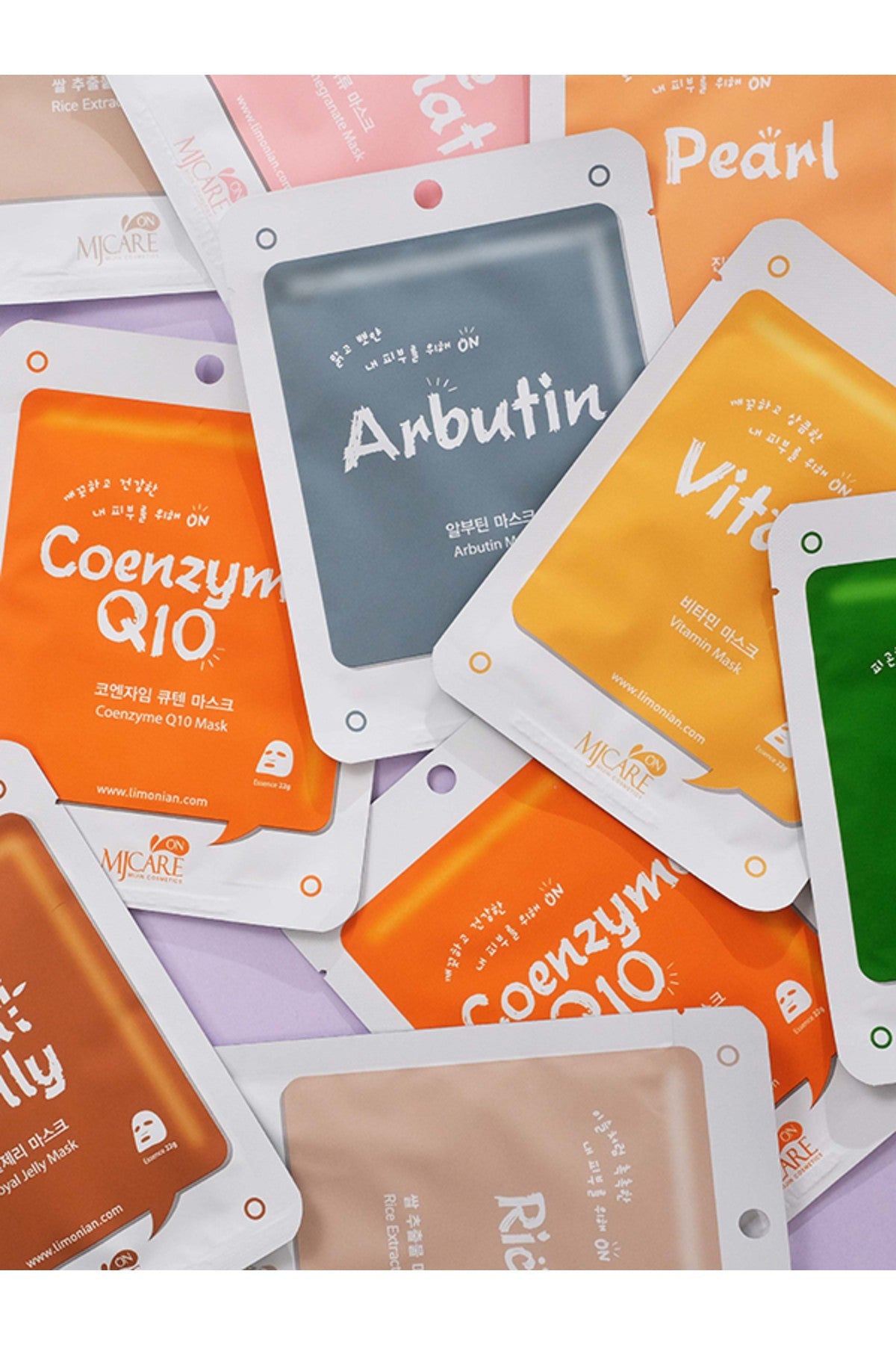 10-Piece Mixed Face Mask Set