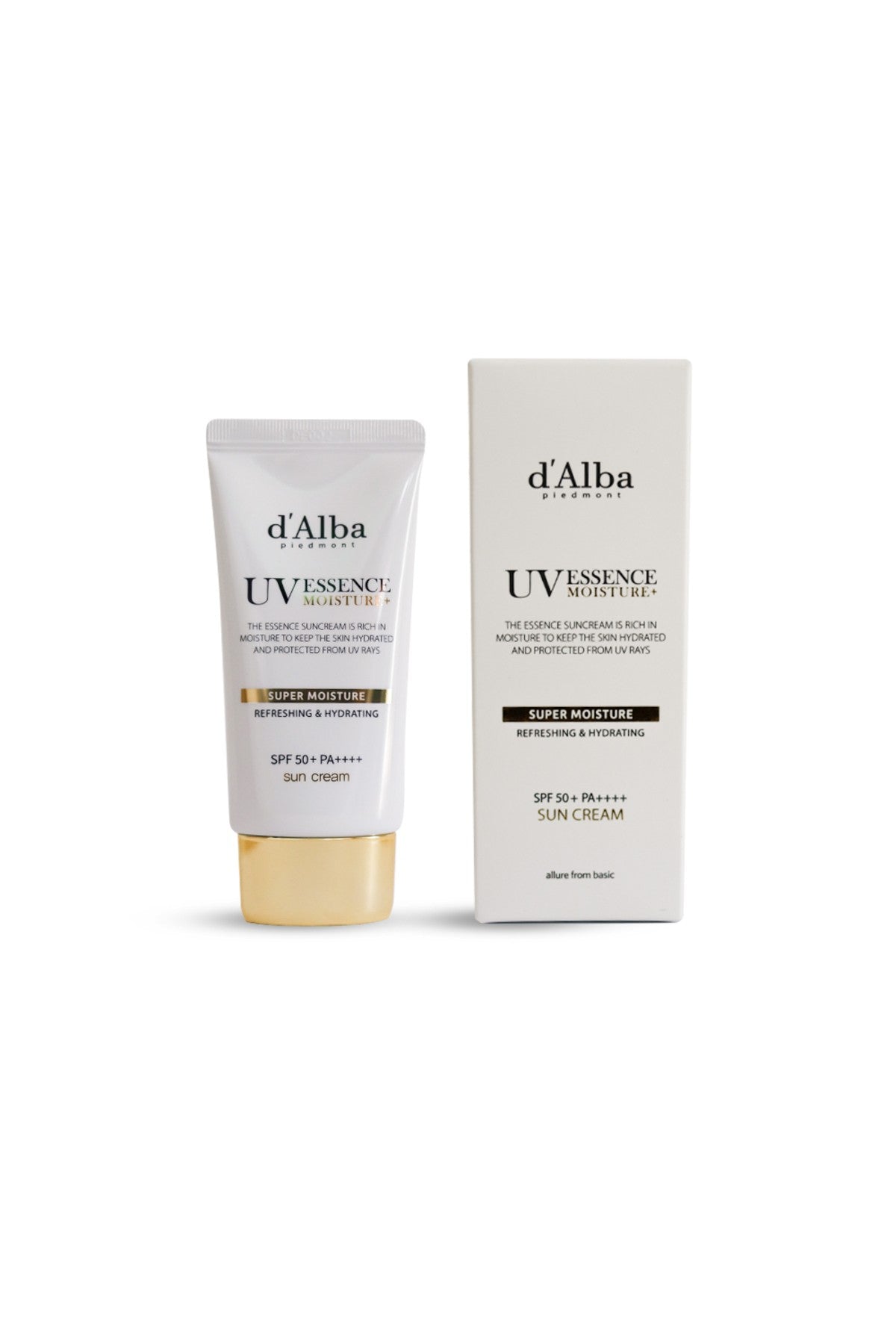 d’Alba UV Essence Super Moisture Sun Cream SPF 50+ PA++++ 50ml - Yoğun Nemlendirici Güneş Koruyucu