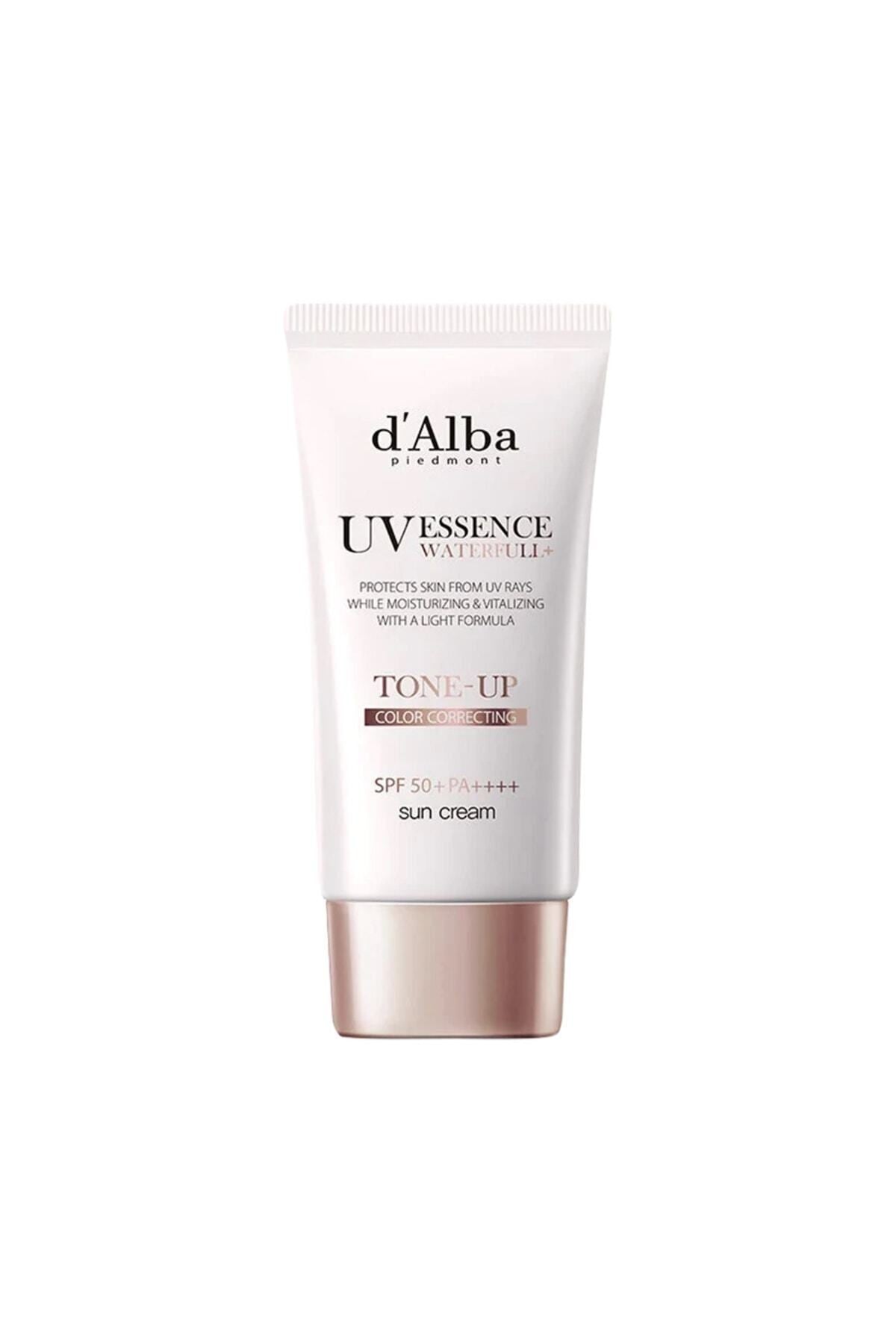Waterfull Essence Tone Up Pink Sun Cream Spf50 Pa Aydınlatıcı Ve Ton Eşitleyici Güneş Kremi