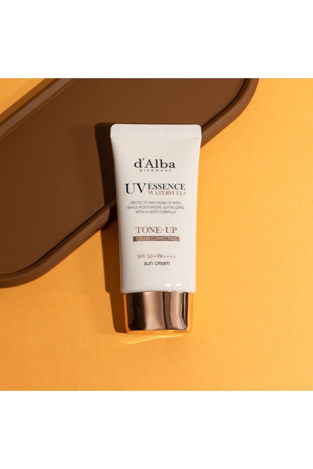 Waterfull Essence Tone Up Pink Sun Cream Spf50 Pa Aydınlatıcı Ve Ton Eşitleyici Güneş Kremi