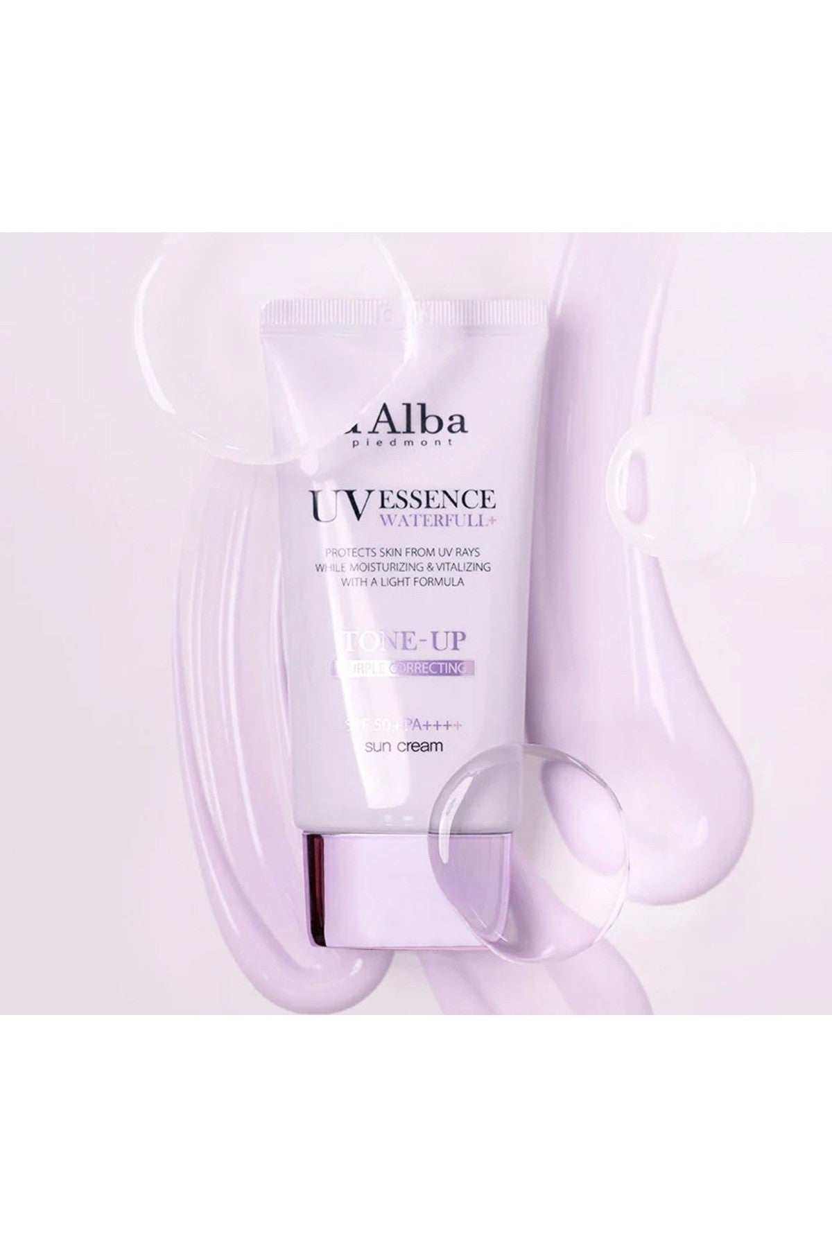 UV Waterfull Tone up Purple Sun Cream 50ml - Mor Ton Eşitleyici Güneş Kremi