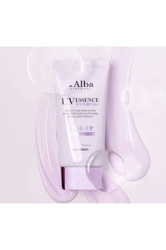 d'Alba Waterfull Tone Up Purple mor güneş kremi SPF50+ 50 ml – detay 1