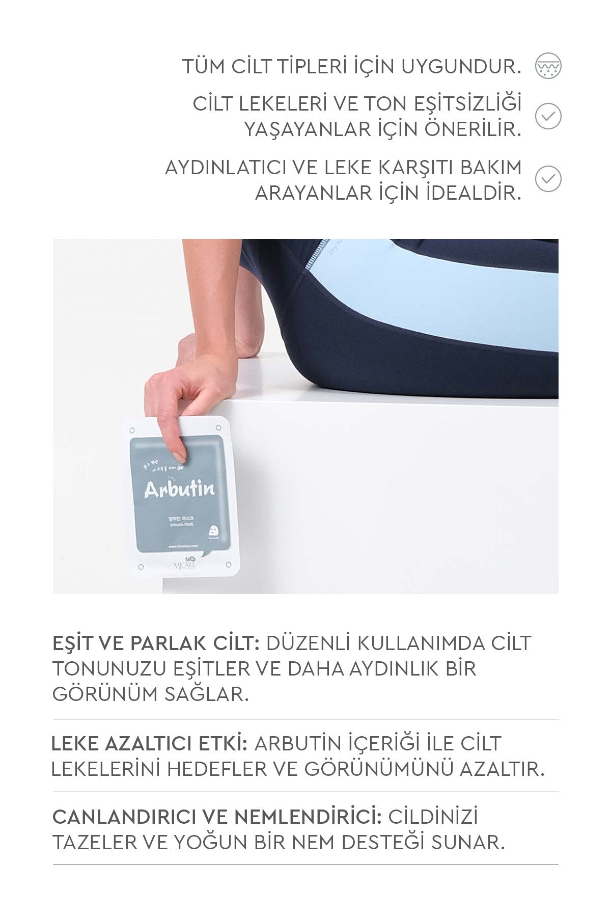 On Arbutin Mask - Arbutin Özlü Yüz Maskesi