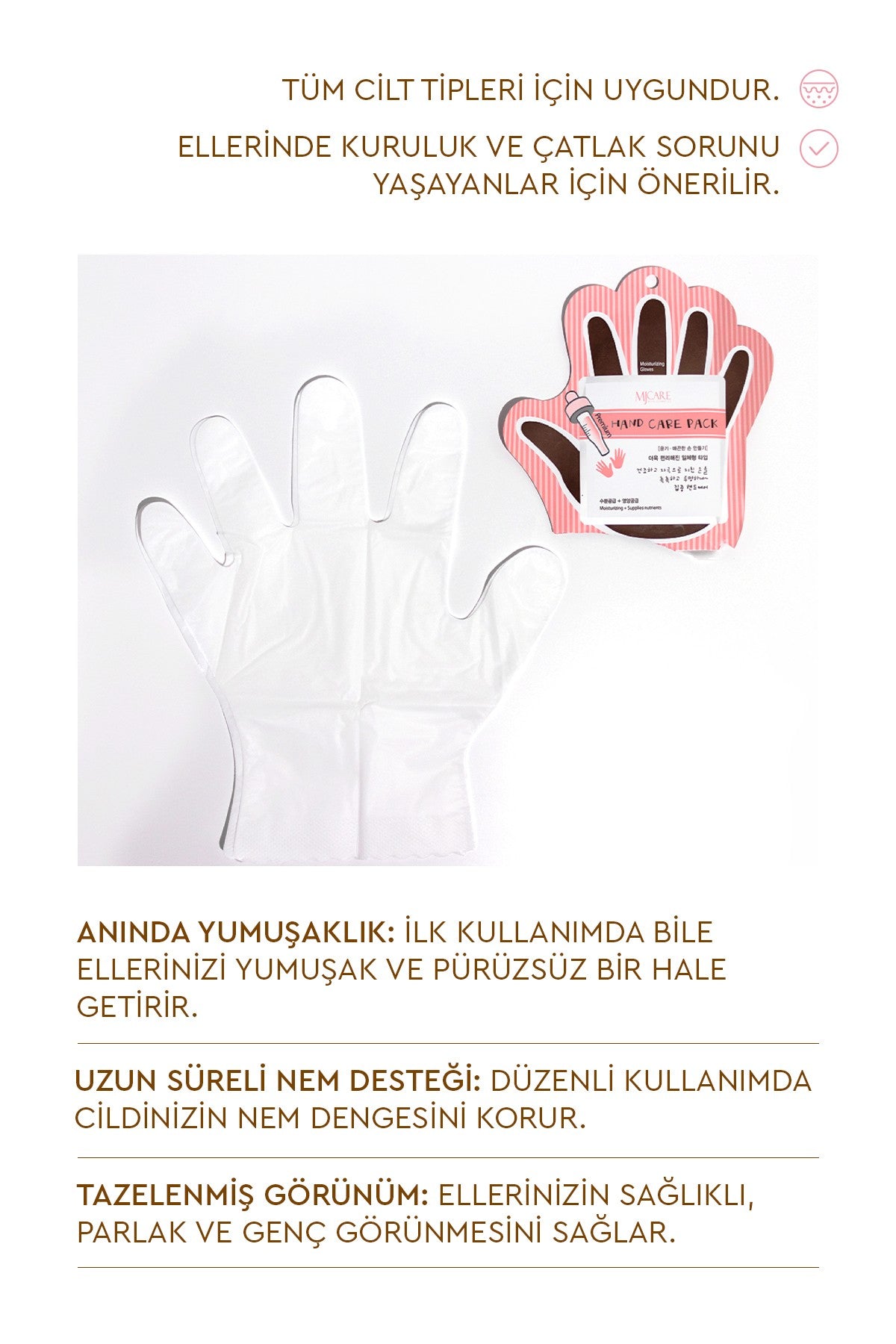 Hand Care Pack - Eldiven Tipi El Maskesi