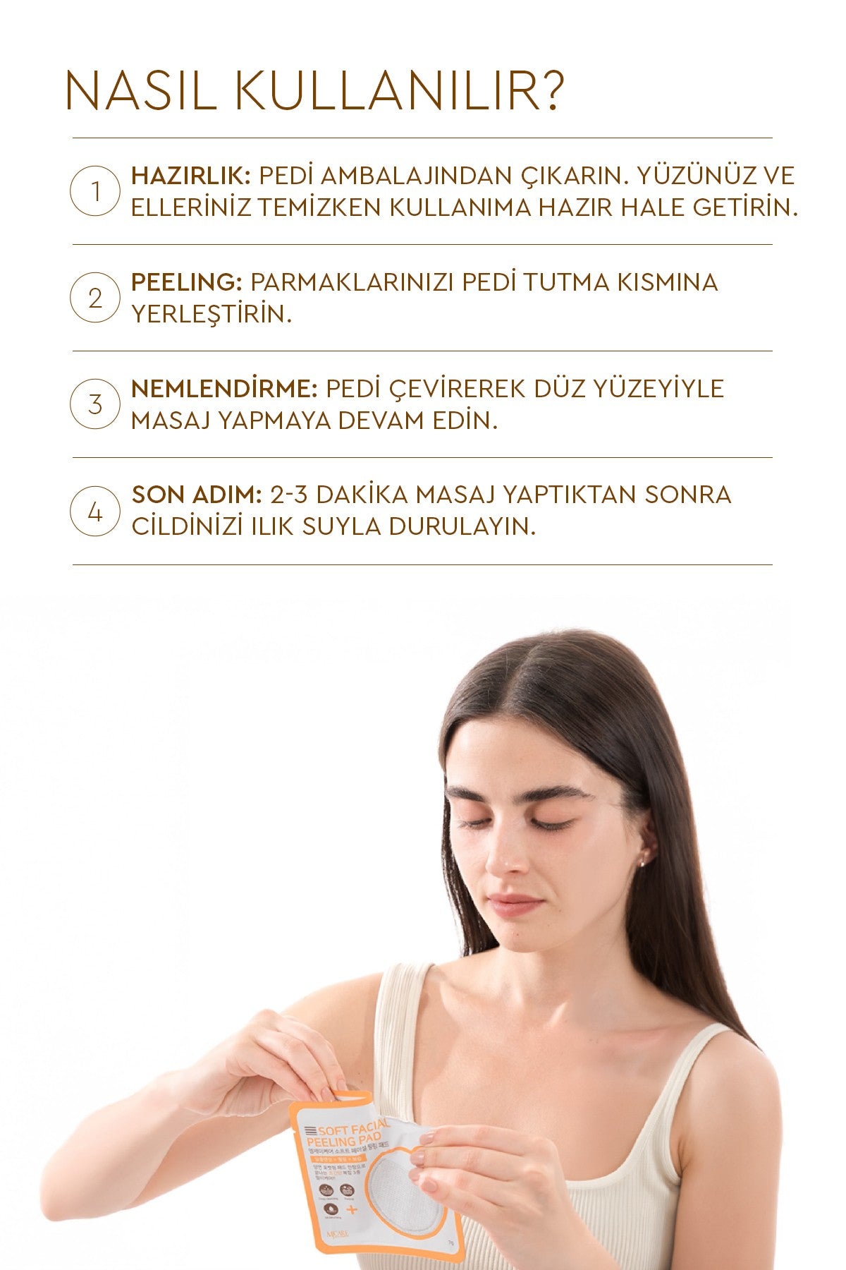 Face Peeling - Yüz Peeling Pad