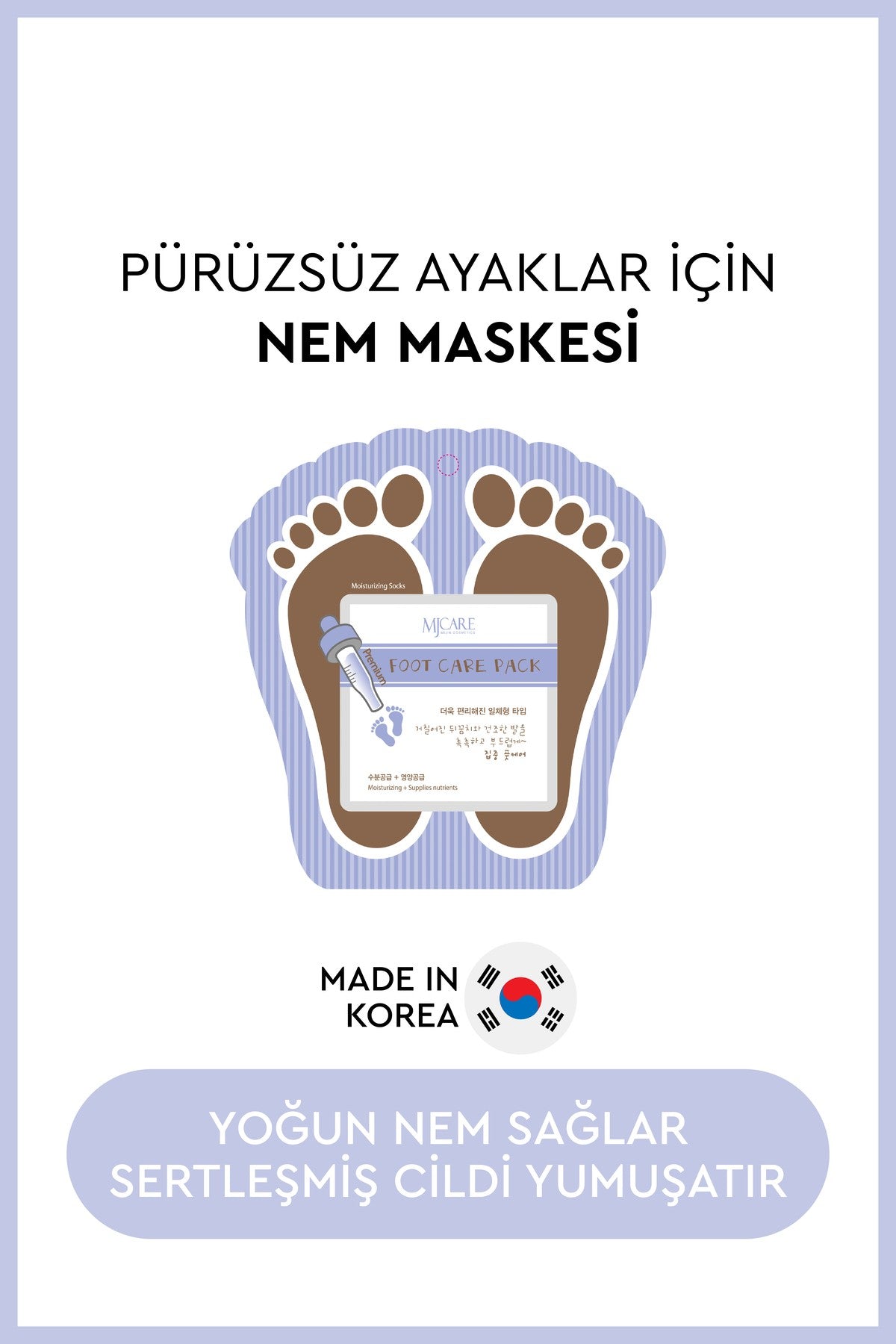 Çorap Tipi Ayak Bakım Maskesi