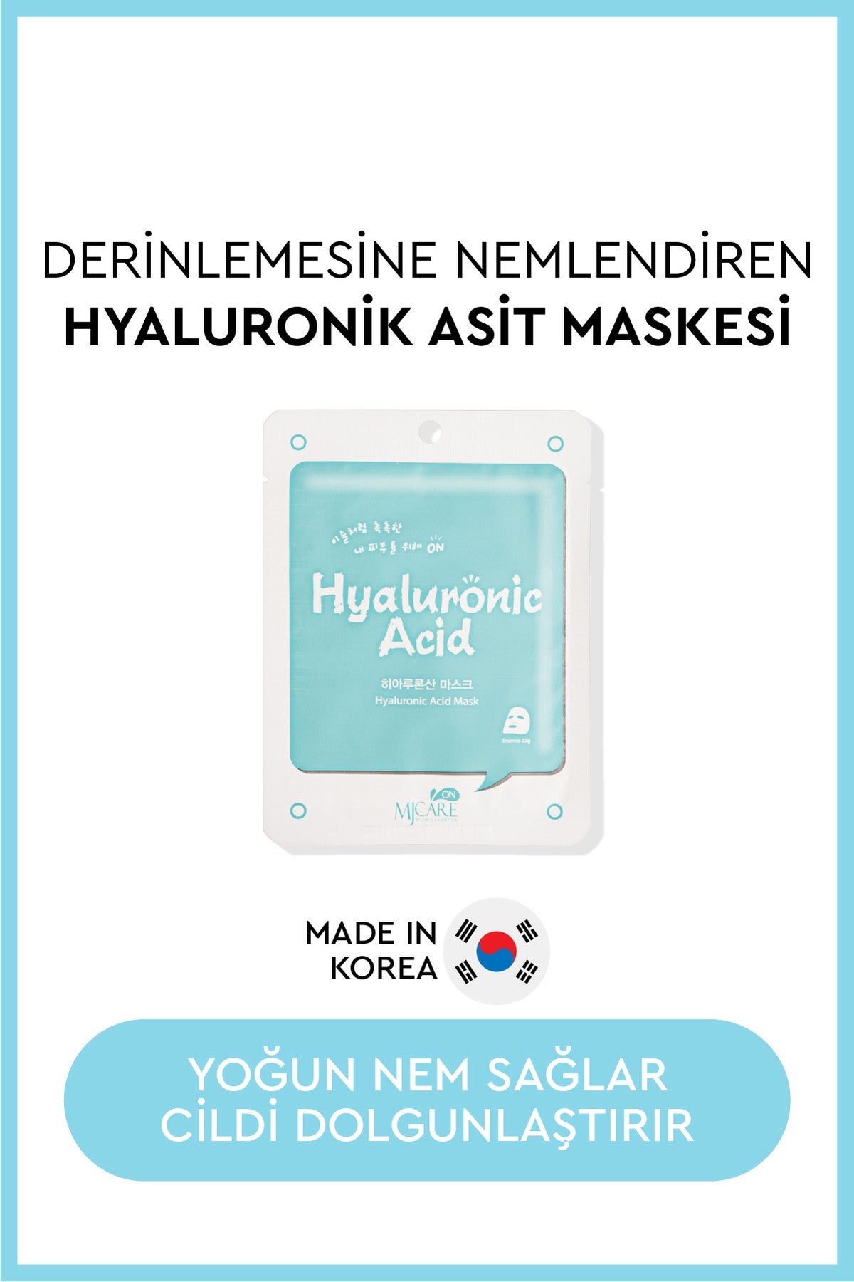 On Hyaluronic Acid Mask - Hyalüronik Asit Özlü Yüz Maskesi