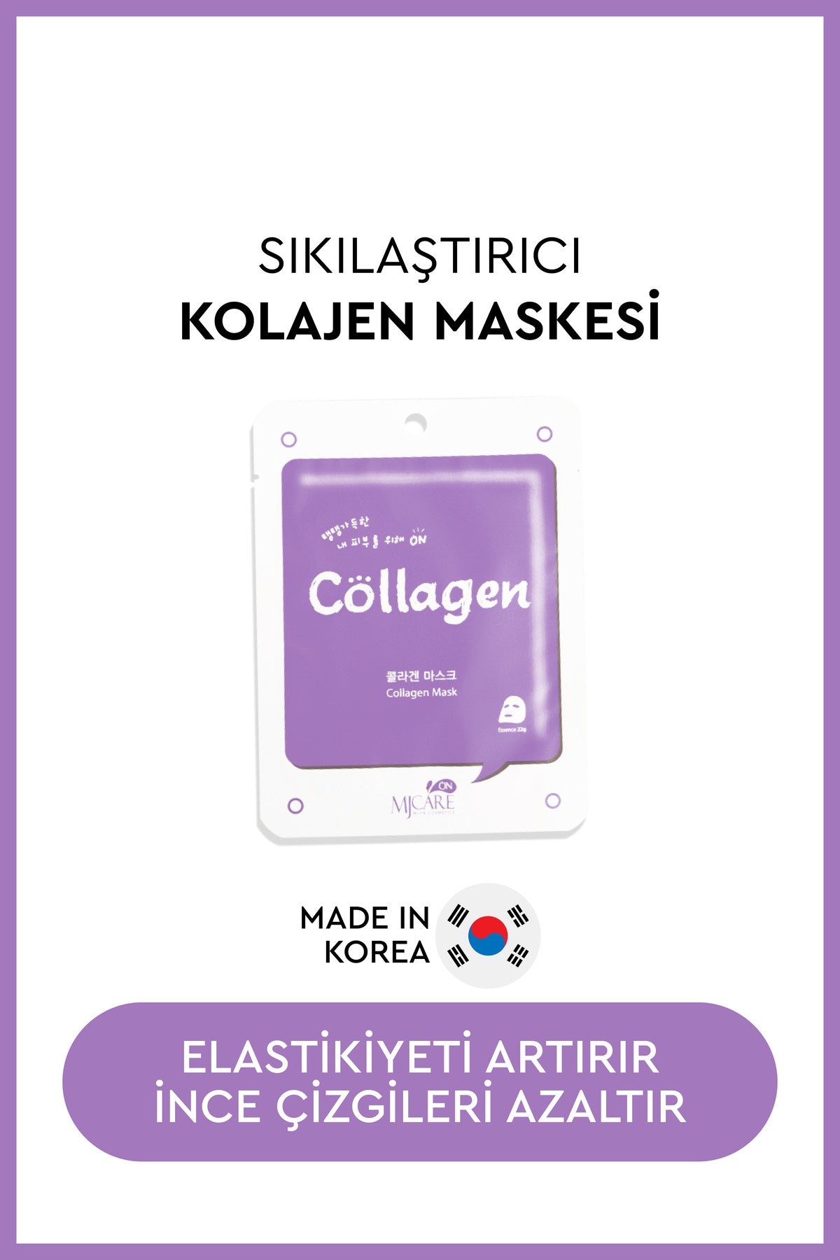 On - Kolajen Özlü Yüz Maskesi