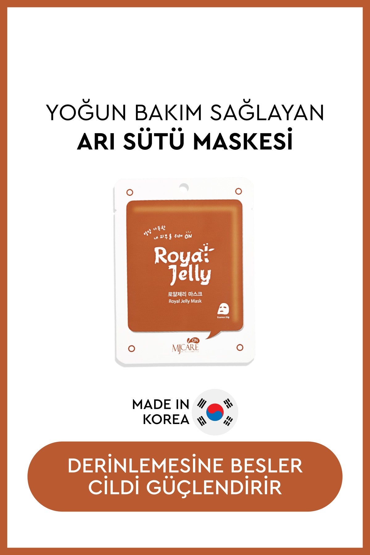 On Royal Jelly Mask - Arı Sütü Içeren Maske