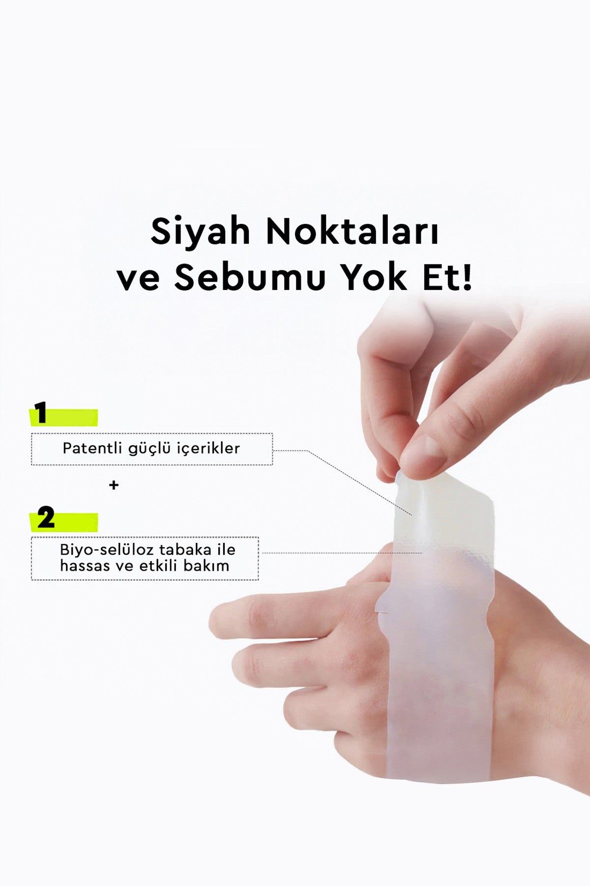 Ilso Natural Mild Clear Nose Patch 2 Step - 2 Aşamalı Burun Maskesi
