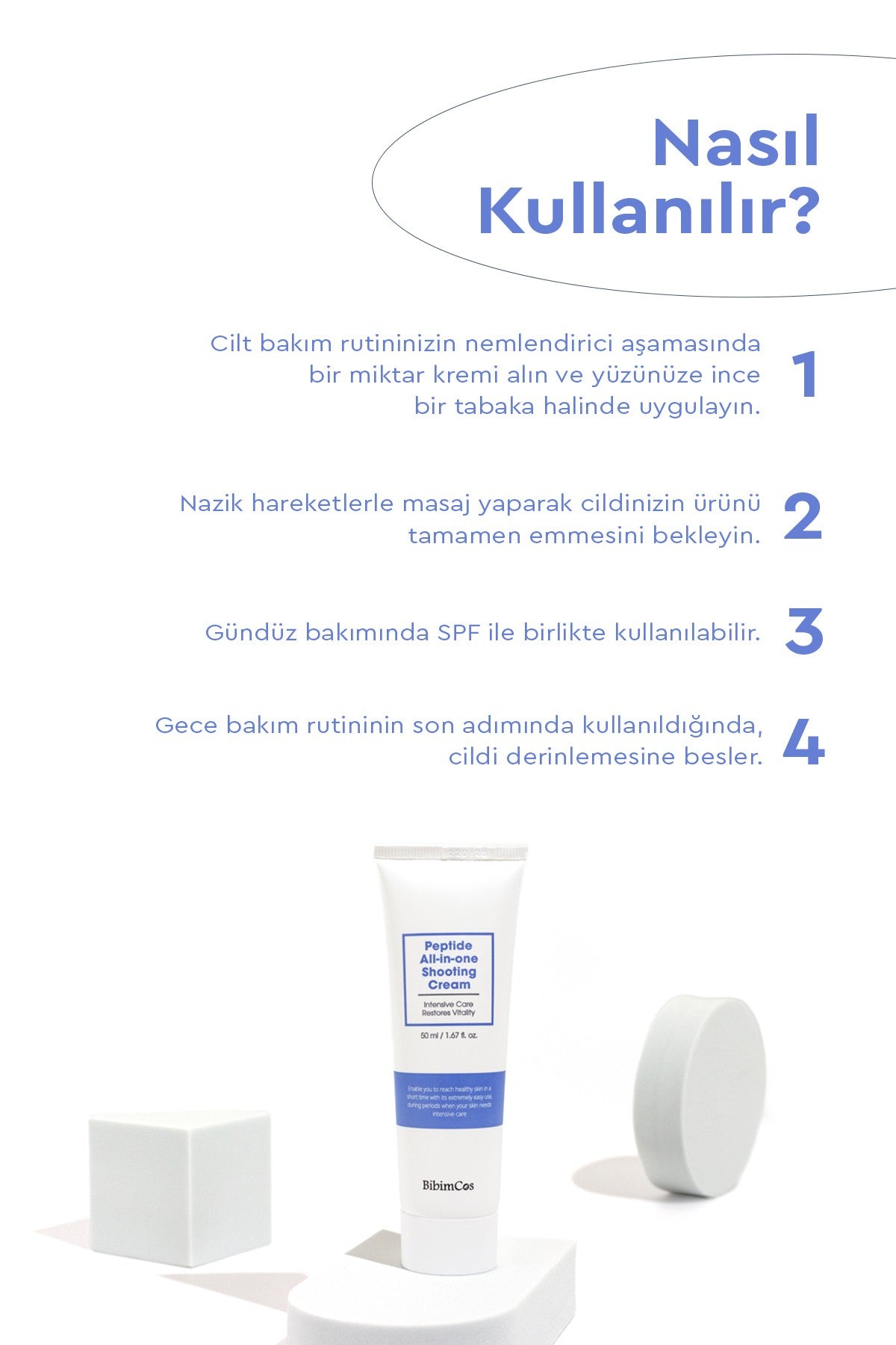 All-in-one Shooting Cream - Intensive Moisturizing Cream 50ml