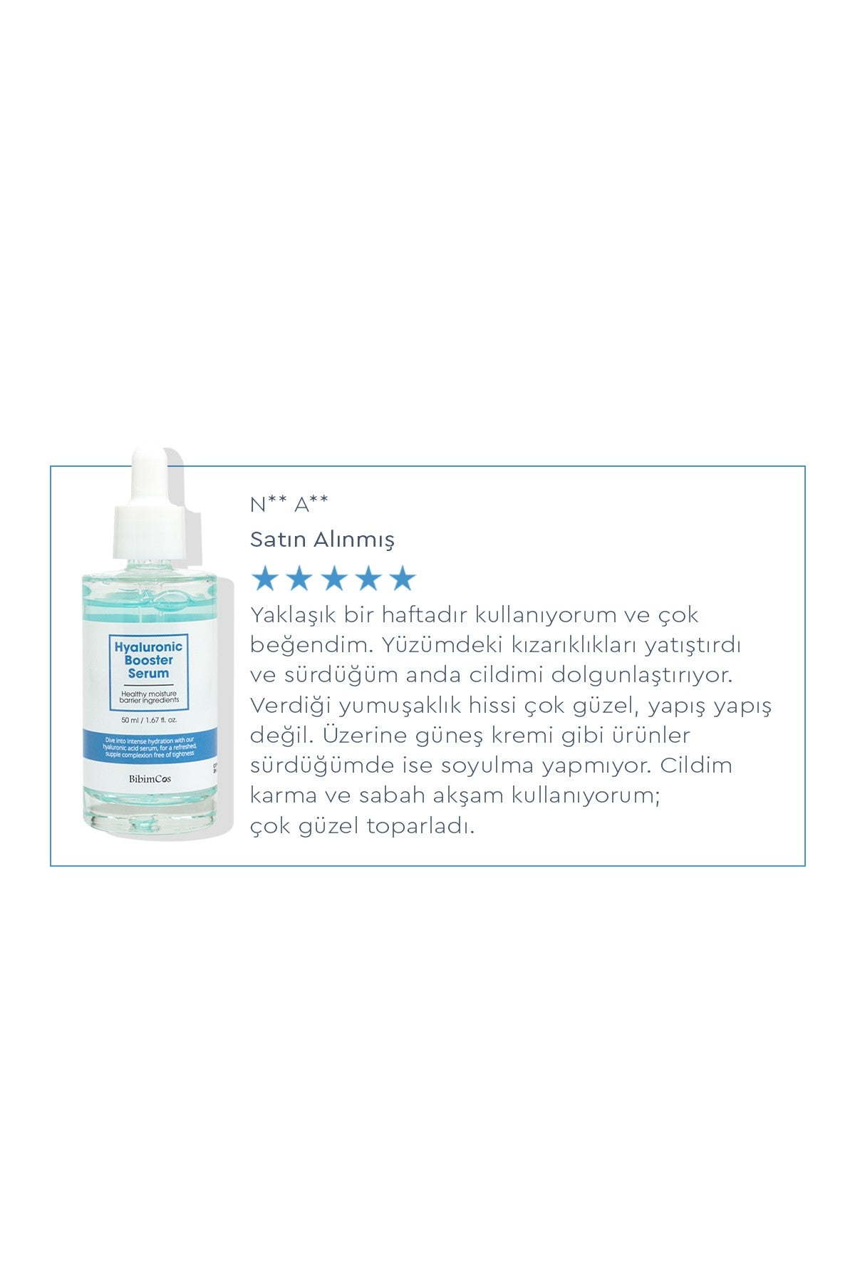 Hyaluronic Booster Serum 50ml