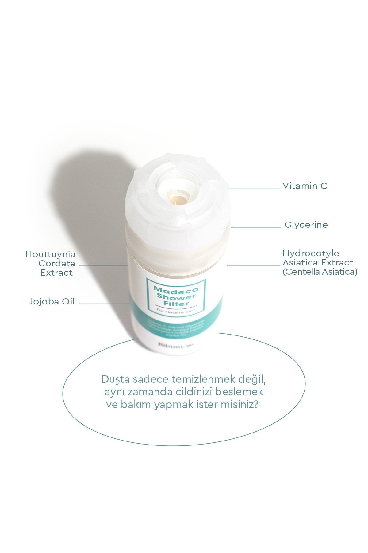 Madeca Shower Filter - Cilt Nemlendirici Ve Besleyici Duş Filtresi