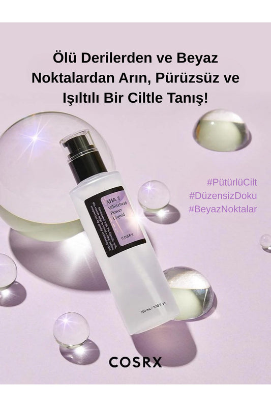 AHA 7 Whitehead Power Liquid – 100ml AHA Asitli Tonik