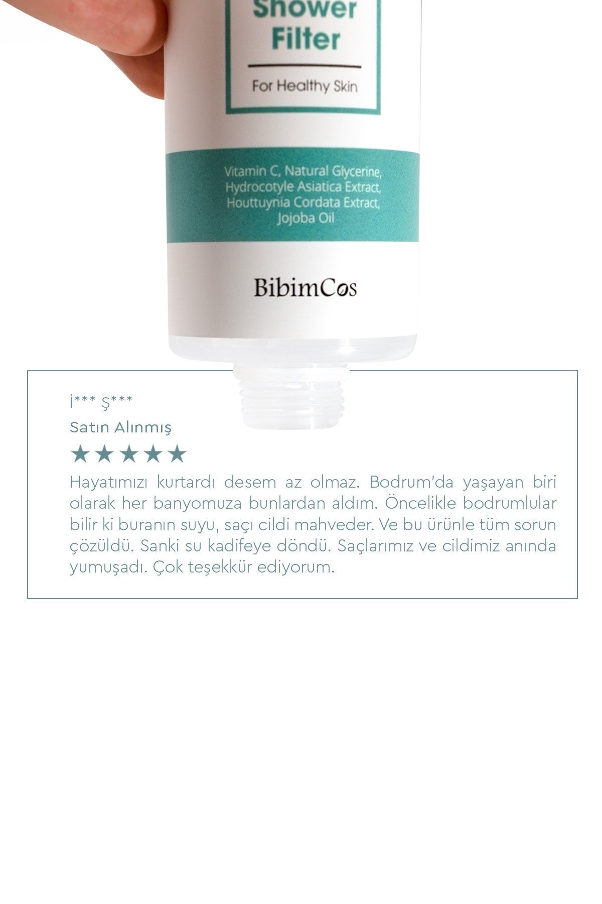 Madeca Shower Filter - Cilt Nemlendirici Ve Besleyici Duş Filtresi