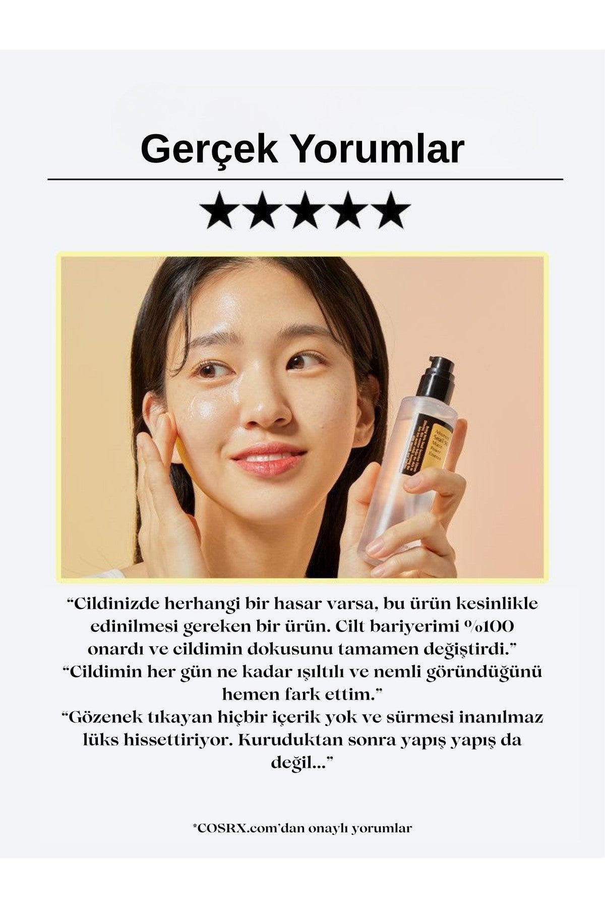 Advanced Snail 96 Mucin Power Essence 100ml - Salyangoz Özlü Nemlendirici ve Besleyici Esans