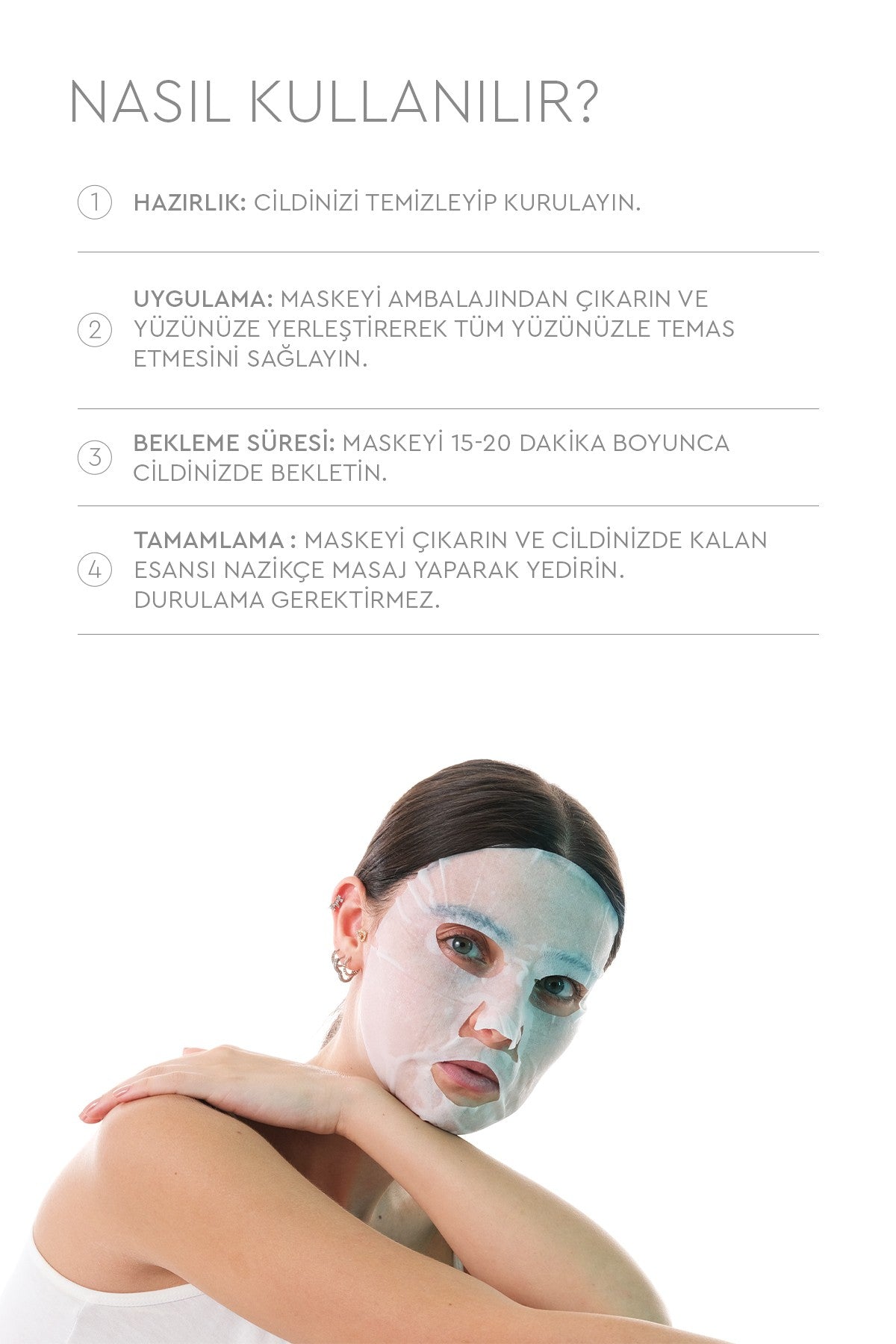 On Pearl Mask - Inci Özlü Yüz Maskesi 10'lu