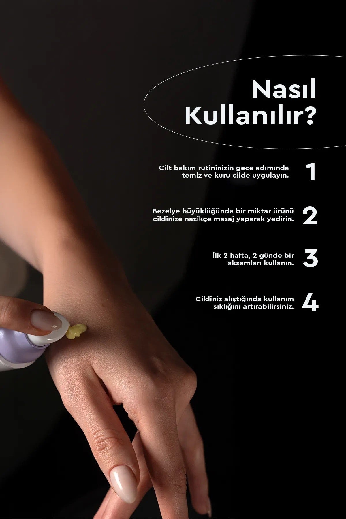 Retinal Ve Bakuchiol Destekli Yenileyici Gece Kremi 15g