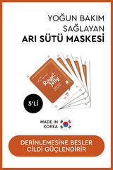 On Royal Jelly Mask Arı Sütü İçeren Maske 5'li