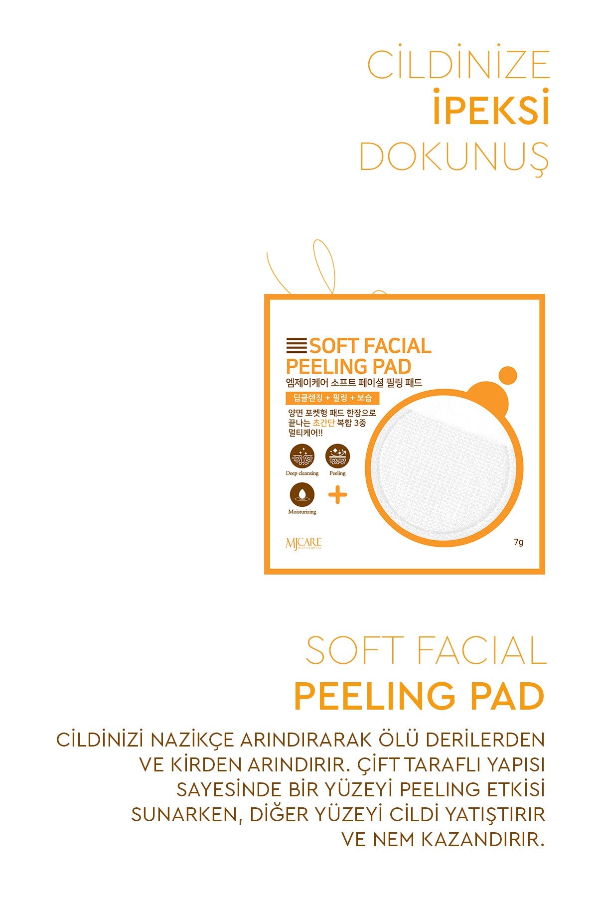 Face Peeling - Yüz Peeling Pad 10'lu