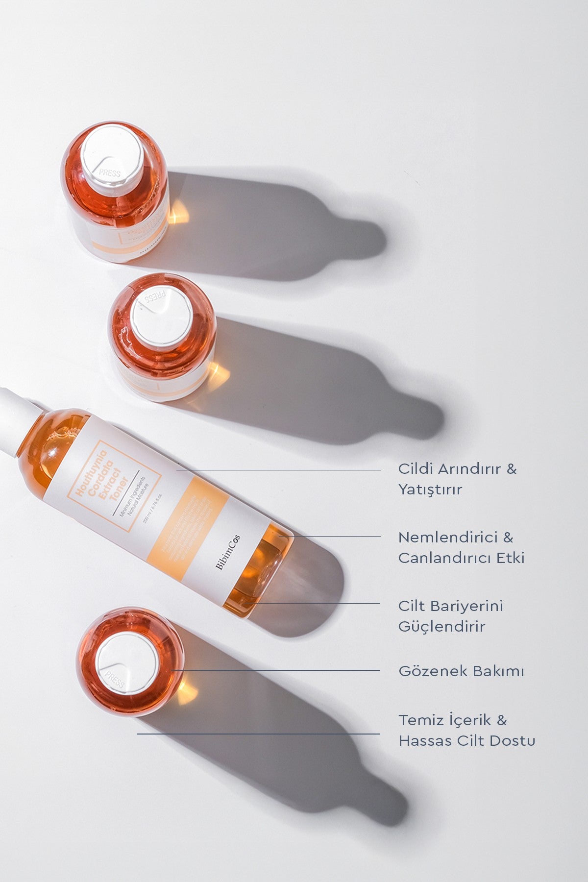 Houttuynia Cordata Extract Toner 200 ml – Arındırıcı Tonik